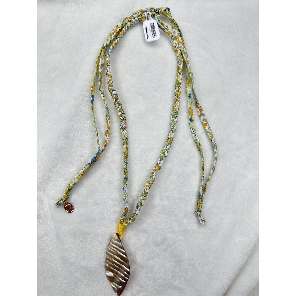 NEW Free People Ariana Ost The Era Strand Necklace Shell Pendant Bohemian Beach